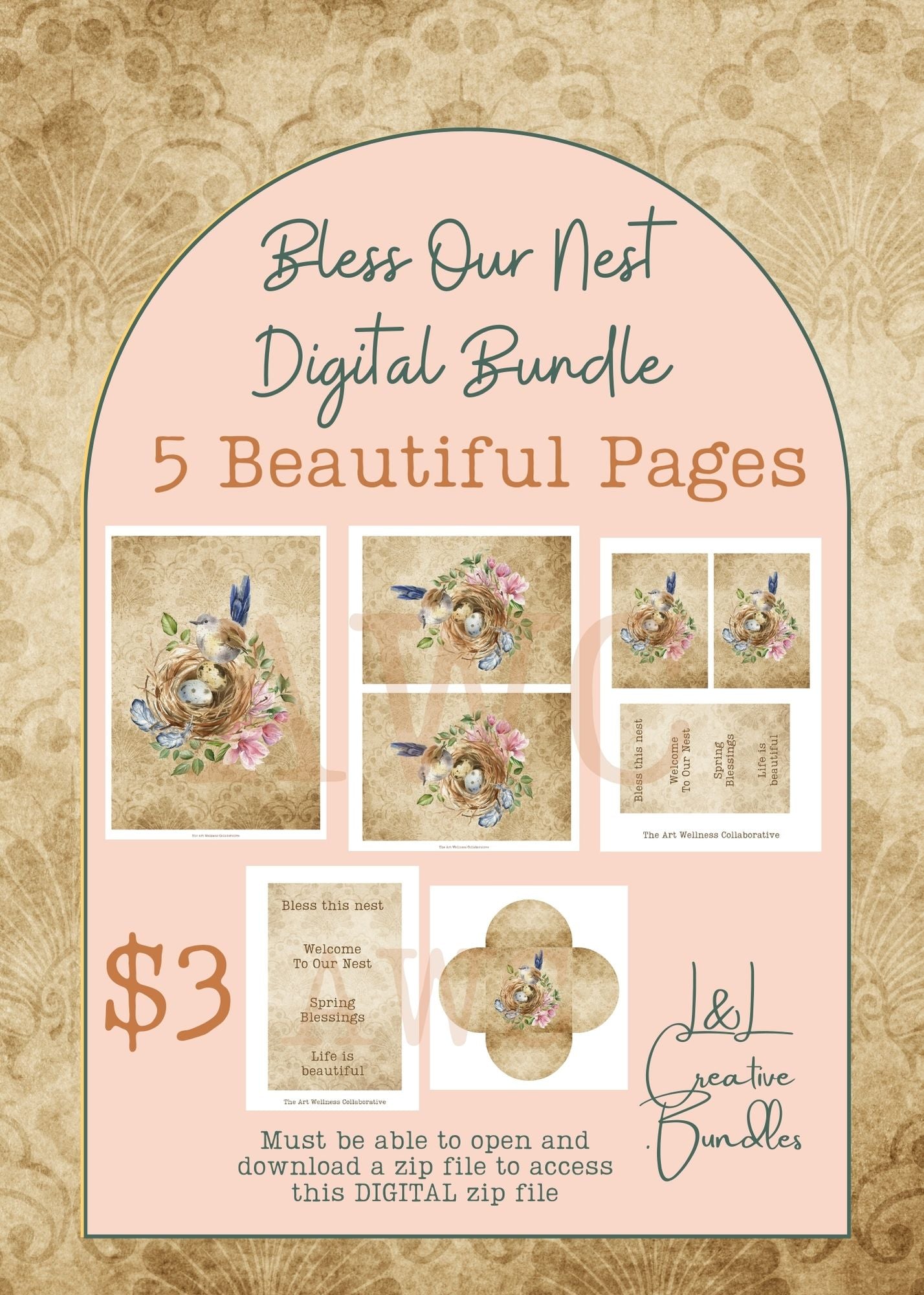Bless Our Nest Digital Bundle