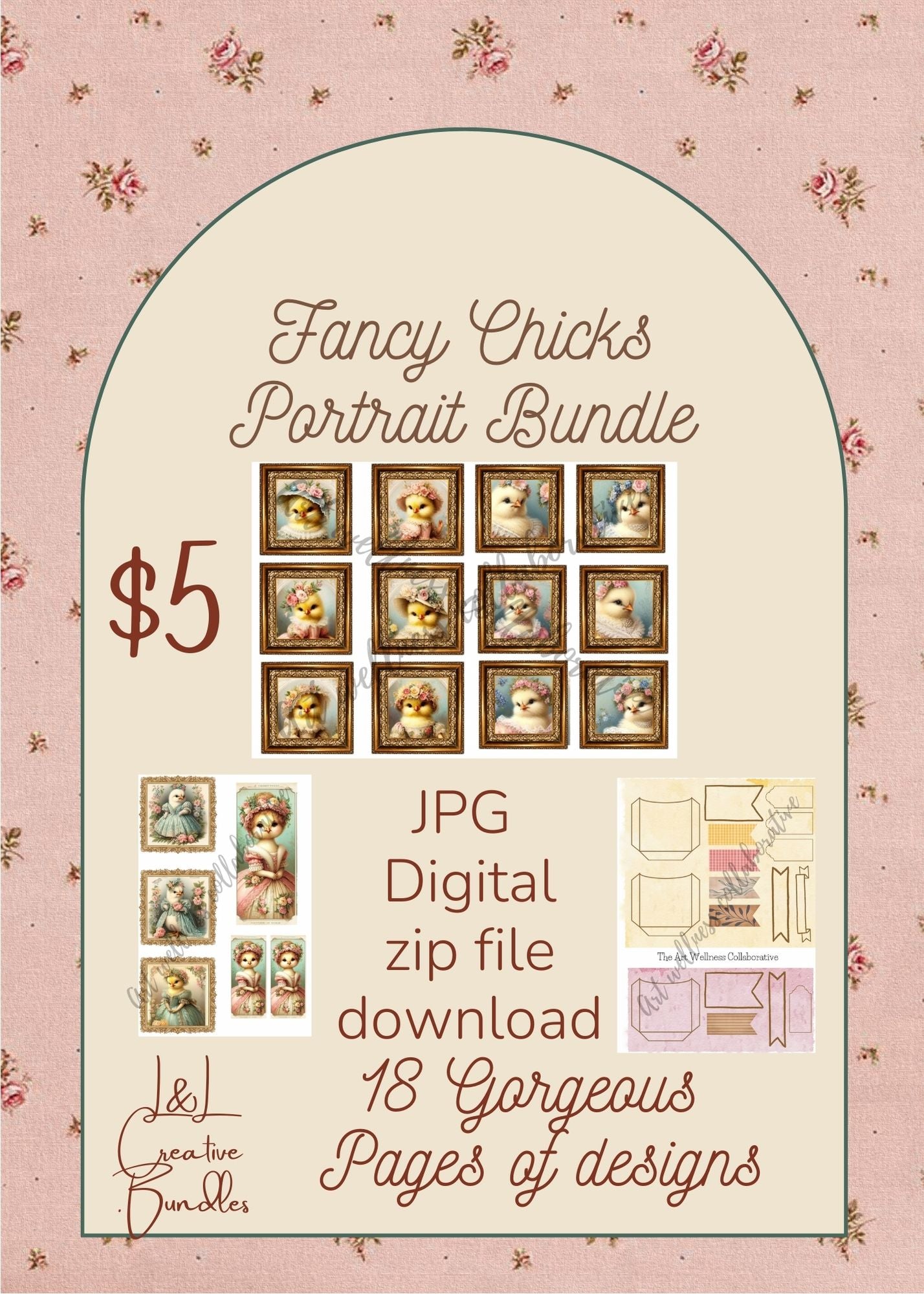 Fancy Chicks Portrait Bundle