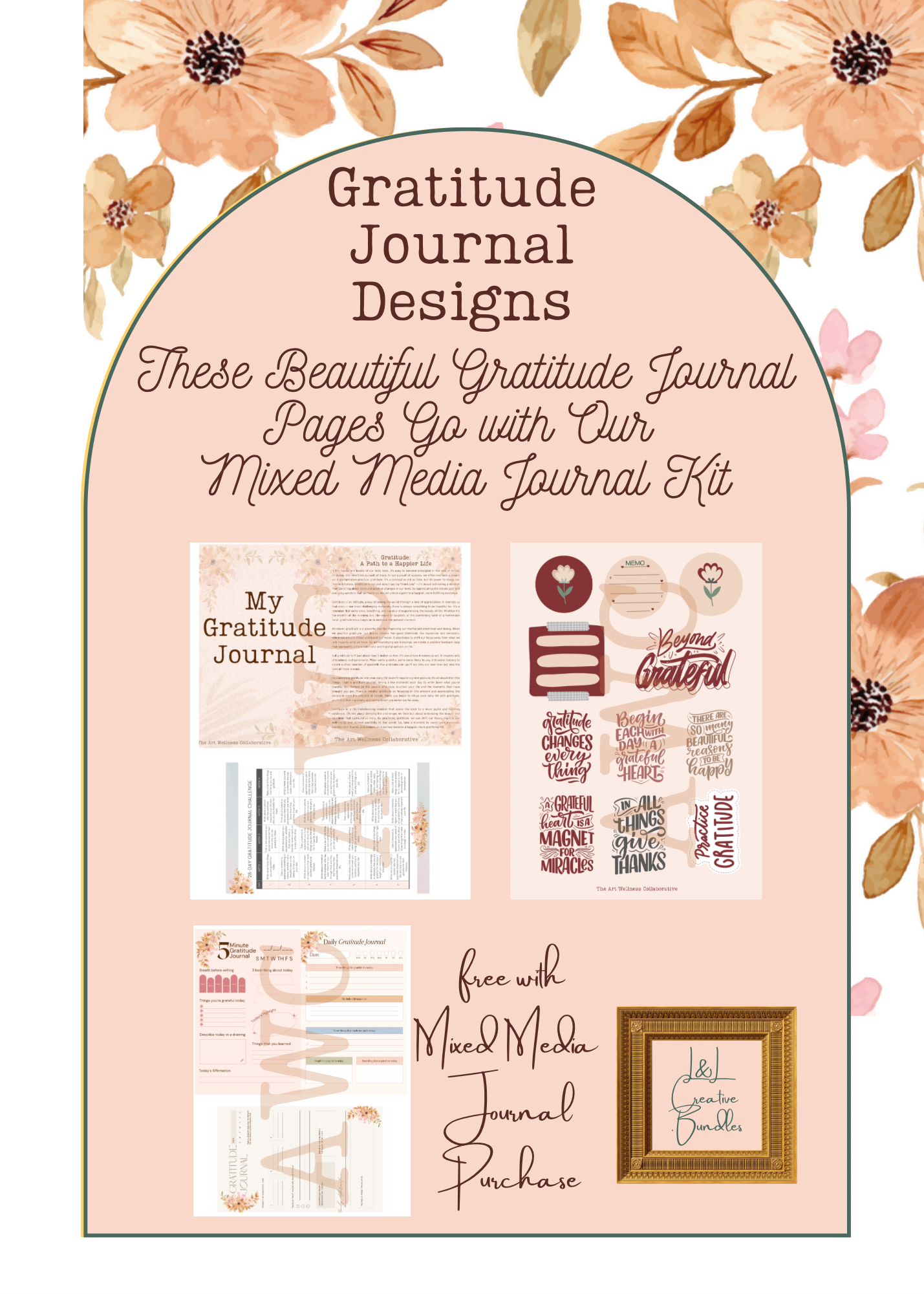 Gratitude Journal Kit