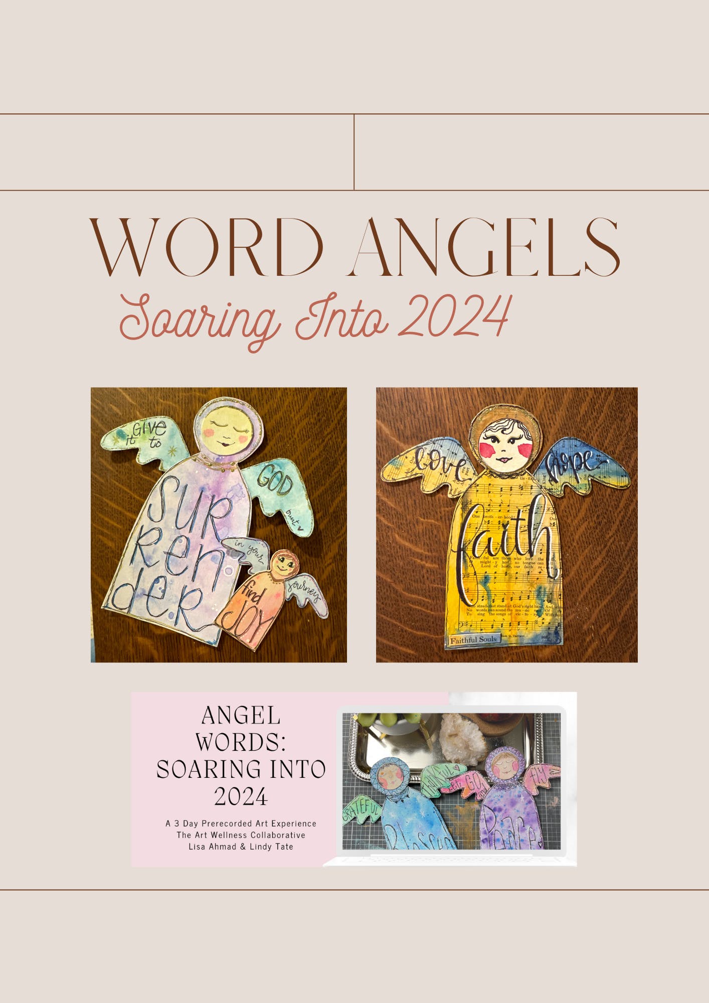 Word Angels: Soaring into 2024 Art Experience