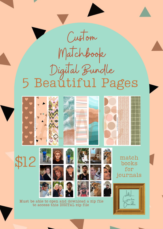 Custom Matchbook Digital Bundle