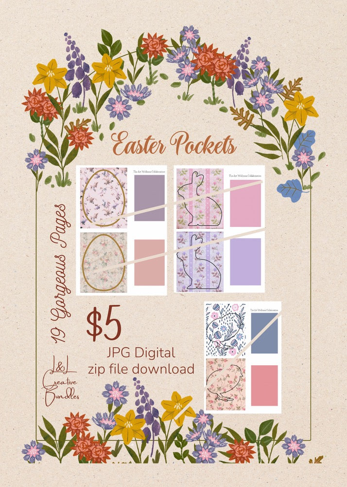 Easter Pockets Printables