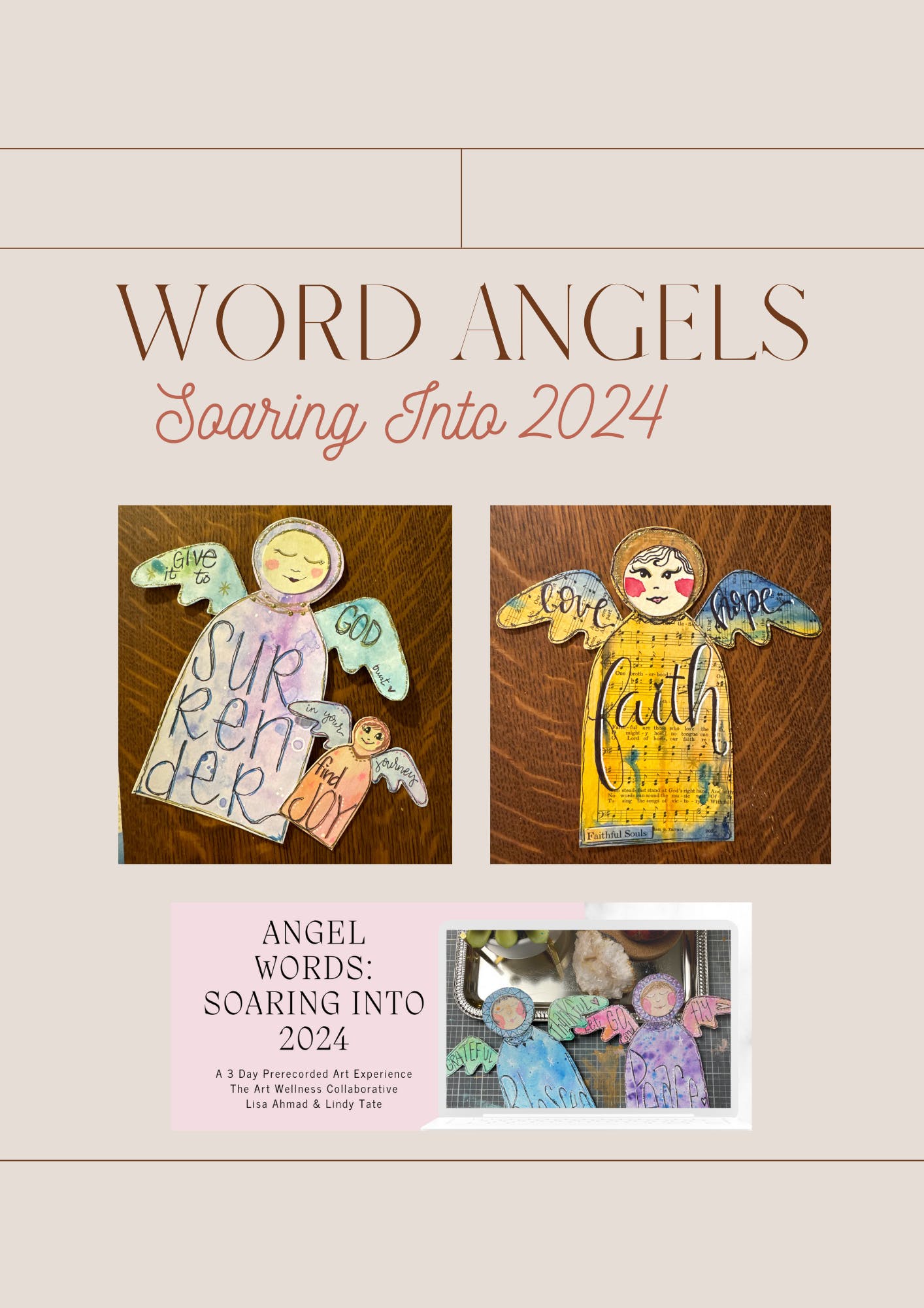 Word Angels: Soaring into 2024 Art Experience